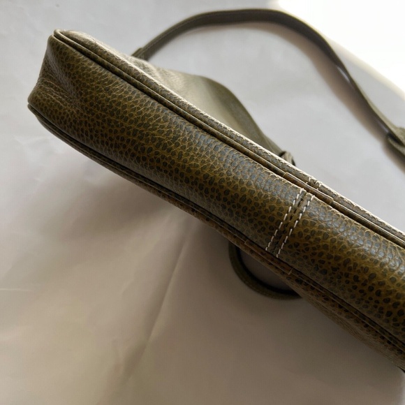 LATICO Bag Crossbody Soft LEATHER Zip up Top Handles 16" x 11" Faux Animal Print - Picture 5 of 9